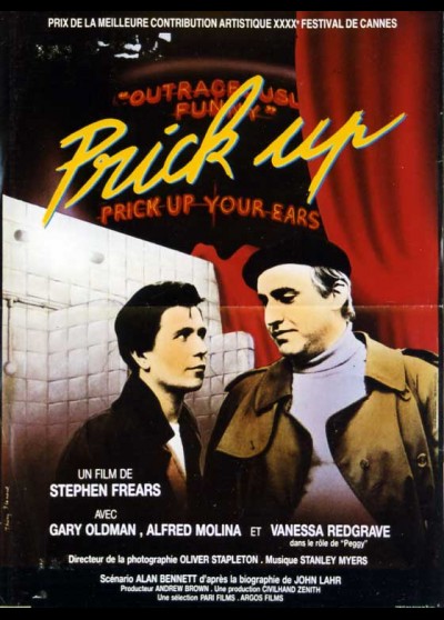 affiche du film PRICK UP YOUR EARS