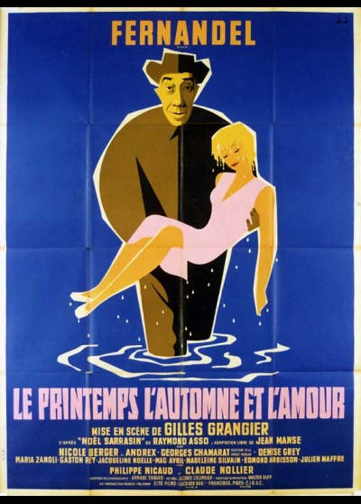 affiche du film PRINTEMPS L'AUTOMNE ET L'AMOUR (LE)