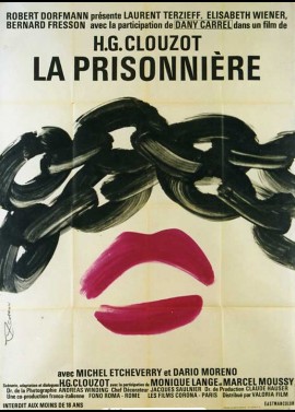 affiche du film PRISONNIERE (LA)