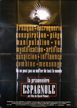 SPANISH PRISONER (THE) movie poster