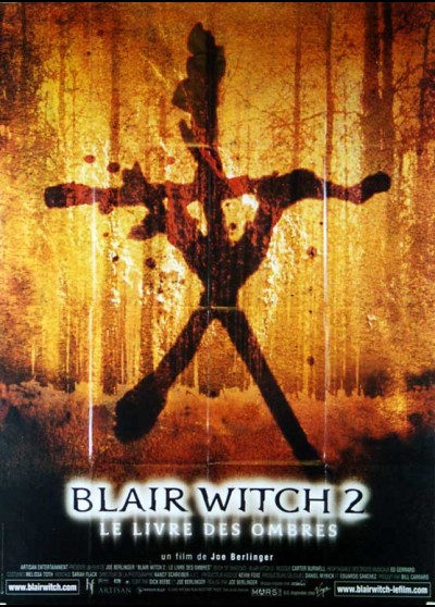 affiche du film BLAIR WITCH 2 LE LIVRE DES OMBRES