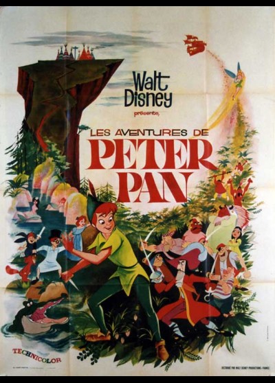 affiche du film AVENTURES DE PETER PAN (LES)