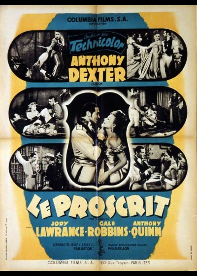 affiche du film PROSCRIT (LE)