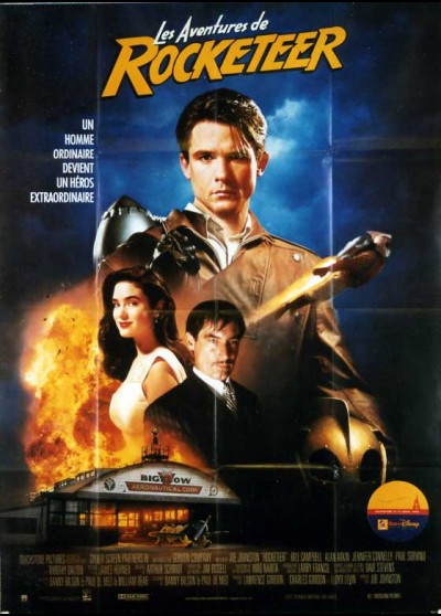 affiche du film AVENTURES DE ROCKETEER (LES)