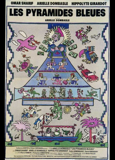 affiche du film PYRAMIDES BLEUES (LES)