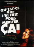 QU'EST CE QUE J'AI FAIT POUR MERITER CA