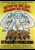 affiche du film QU'EST CE QUI FAIT CRAQUER LES FILLES