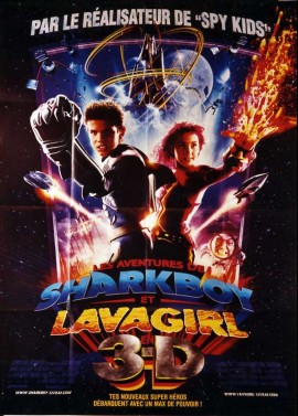 affiche du film AVENTURES DE SHARKBOY ET LAVAGIRL 3 D (LES)