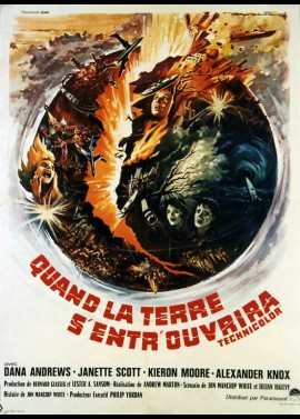 affiche du film QUAND LA TERRE S'ENTROUVRIRA