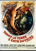 QUAND LA TERRE S'ENTROUVRIRA