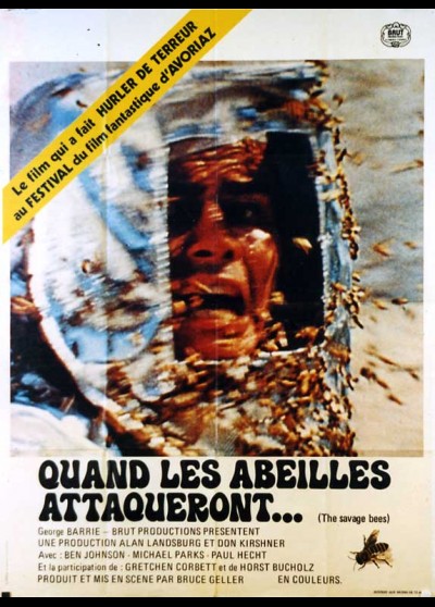 affiche du film QUAND LES ABEILLES ATTAQUERONT