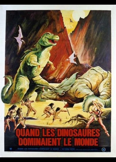 WHEN DINOSAURS RULED THE EARTH movie poster