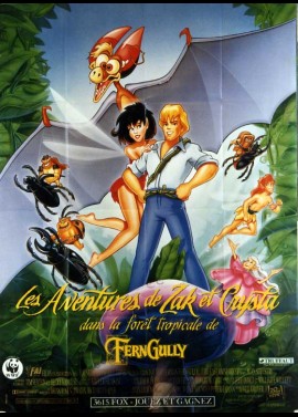 affiche du film AVENTURES DE ZAK ET CRYSTA DANS LA FORET DE FERNGULLY (LES)