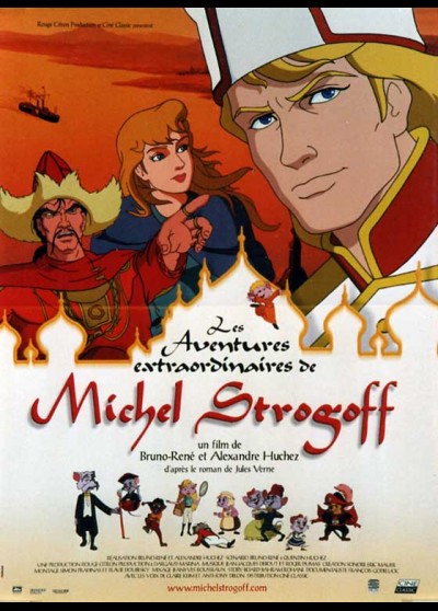 affiche du film AVENTURES EXTRAORDINAIRES DE MICHEL STROGOFF (LES)