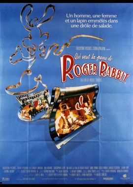 affiche du film QUI VEUT LA PEAU DE ROGER RABBIT