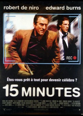 15 MINUTES / FIFTEEN MINUTES movie poster
