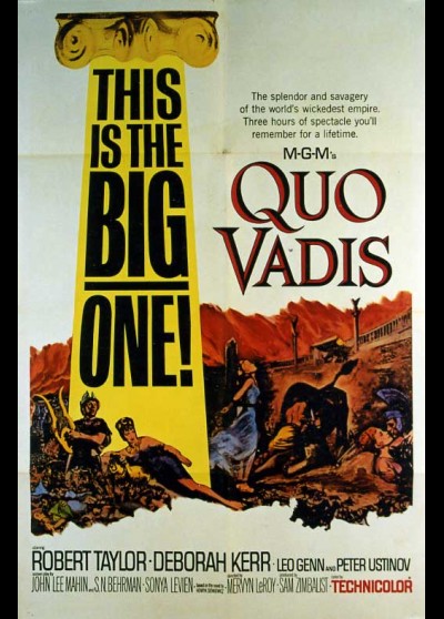 affiche du film QUO VADIS
