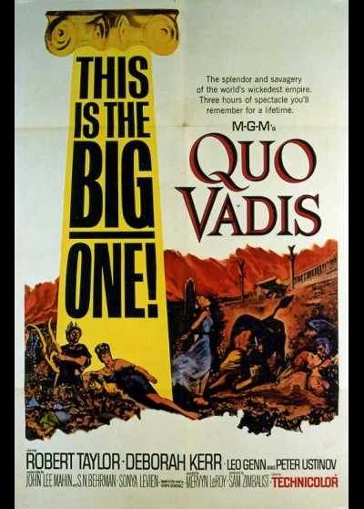 QUO VADIS movie poster