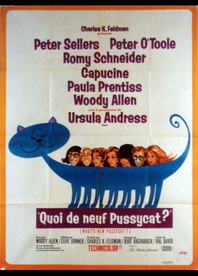 WHAT'S NEW PUSSYCAT movie poster