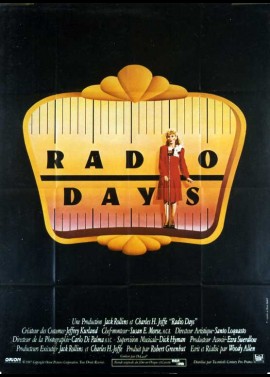 affiche du film RADIO DAYS