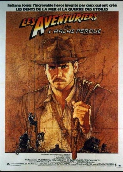 affiche du film AVENTURIERS DE L'ARCHE PERDUE (LES)