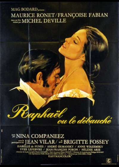 RAPHAEL OU LE DEBAUCHE movie poster