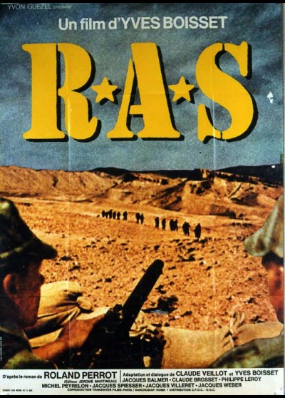 affiche du film R.A.S / RAS / RIEN A SIGNALER