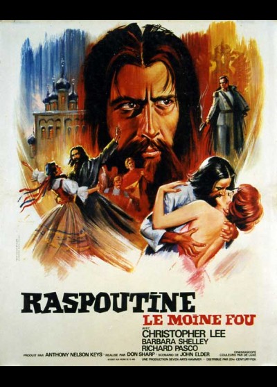 RASPUTIN THE MAD MONK movie poster