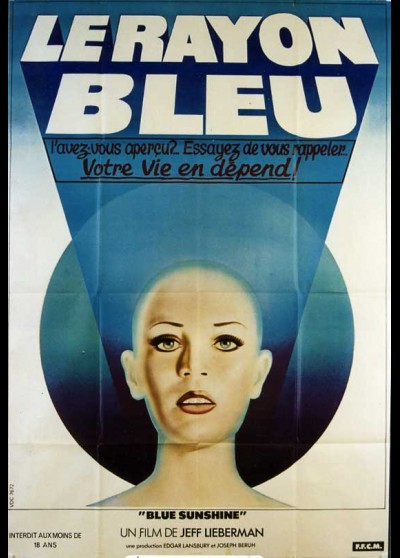 BLUE SUNSHINE movie poster