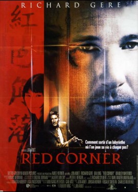 RED CORNER movie poster