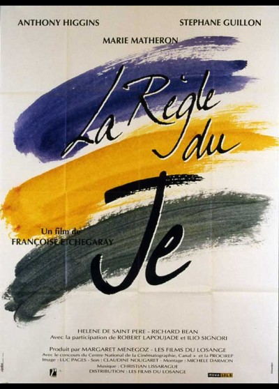 affiche du film REGLE DU JE (LA)