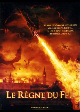 REIGN OF FIRE movie poster