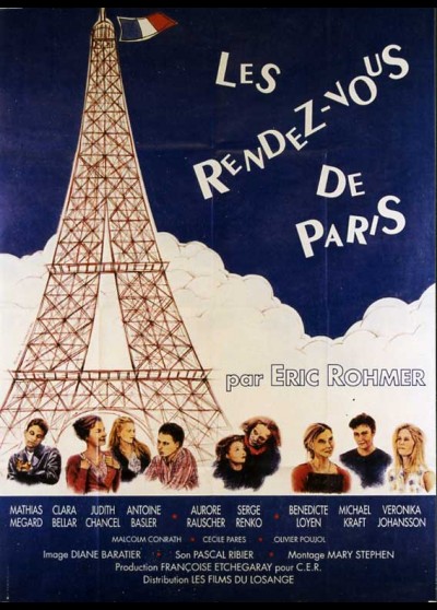 affiche du film RENDEZ VOUS DE PARIS (LES)