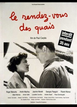 affiche du film RENDEZ VOUS DES QUAIS (LE)