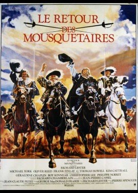 affiche du film RETOUR DES MOUSQUETAIRES (LE)