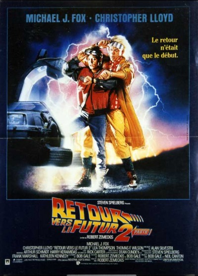affiche du film RETOUR VERS LE FUTUR 2