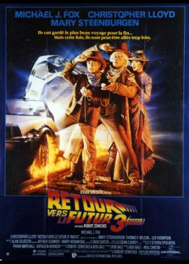 BACK TO THE FUTUR PART 3 movie poster