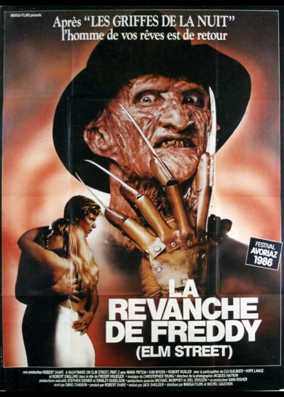 affiche du film REVANCHE DE FREDDY (LA)