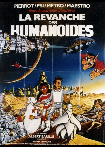 affiche du film REVANCHE DES HUMANOIDES (LA)