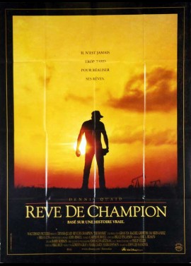 affiche du film REVE DE CHAMPION
