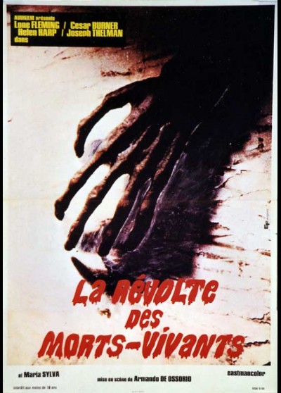 affiche du film REVOLTE DES MORTS VIVANTS (LA)