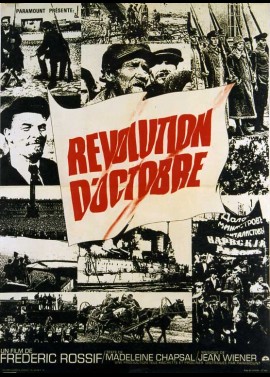 affiche du film REVOLUTION D'OCTOBRE