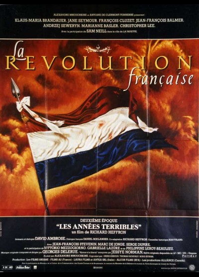 REVOLUTION FRANCAISE (LA) LES ANNEES TERRIBLES movie poster