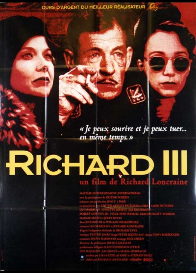 RICHARD III / RICHARD THIRD movie poster