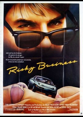 RISKY BUSINESS movie poster
