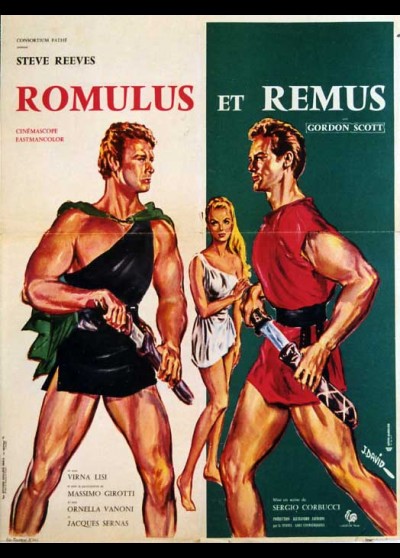 affiche du film ROMULUS ET REMUS