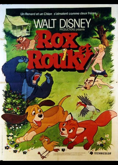 affiche du film ROX ET ROUKY