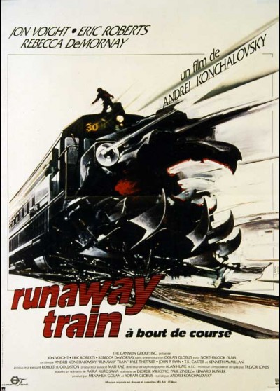 RUNAWAY TRAIN movie poster