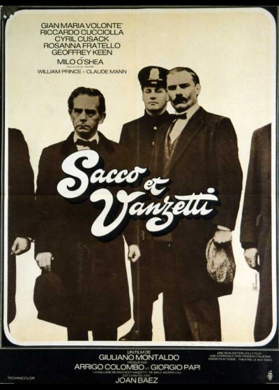 SACCO E VANZETTI movie poster
