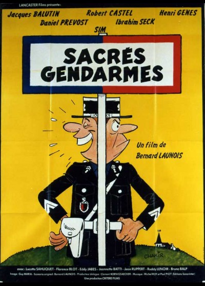 affiche du film SACRES GENDARMES